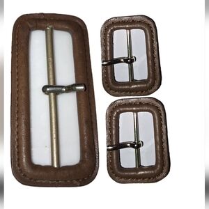 Buckle Set, Italian Genuine Leather